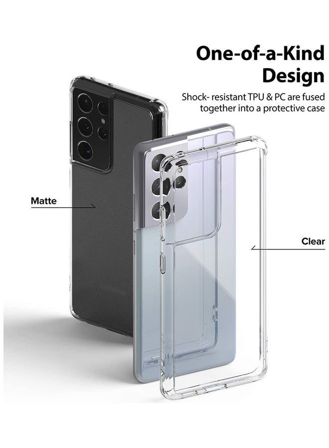 BORTONY Back Cover For Samsung Galaxy S21 Ultra Clear - Image 3