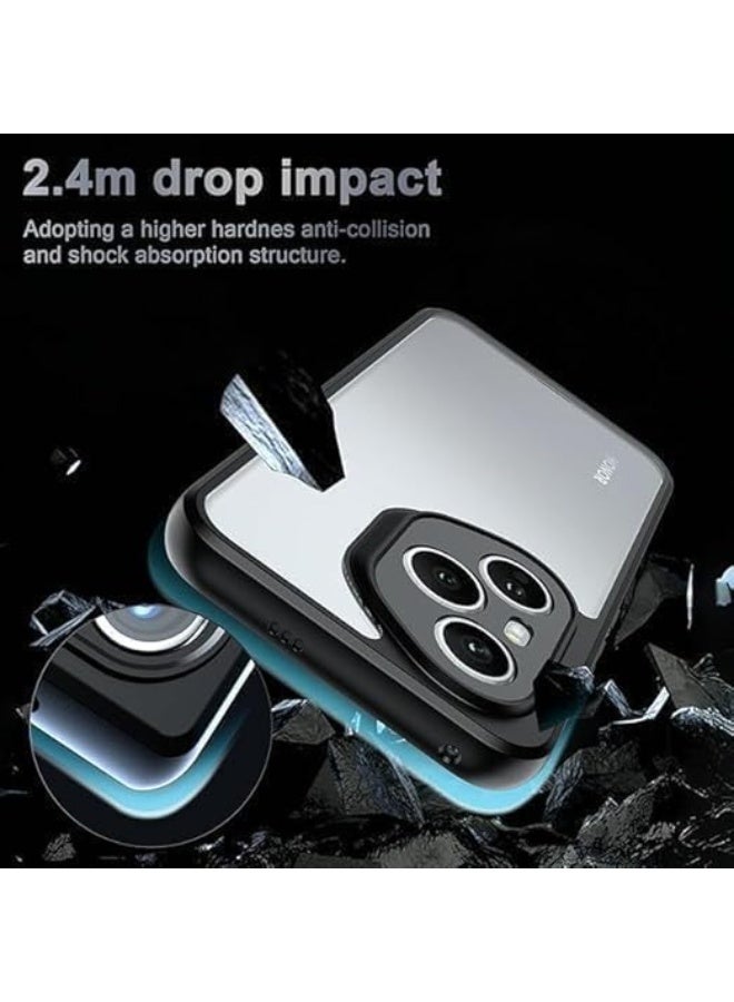 جراب حمايه شفاف مضاد للاصفرار ومقاوم للصدمات متوافق مع Honor 400 Pro (شفاف) - Image 4