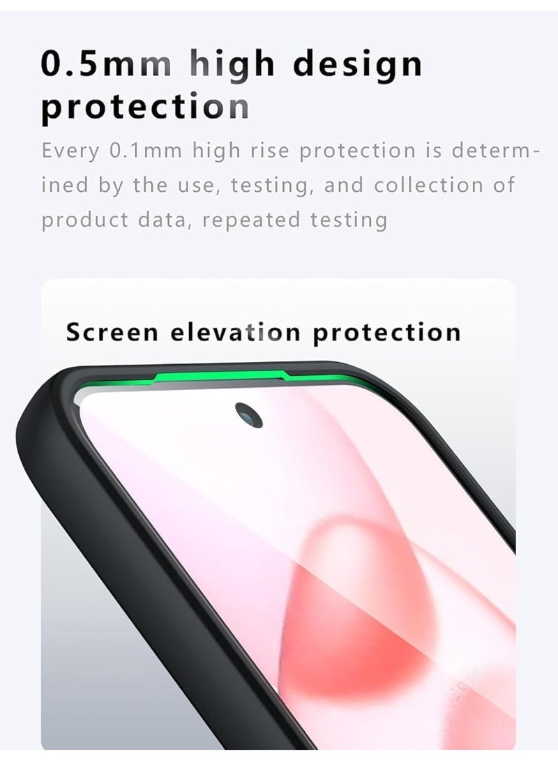 جراب حمايه شفاف مضاد للاصفرار ومقاوم للصدمات متوافق مع Honor 400 Pro (شفاف) - Image 3