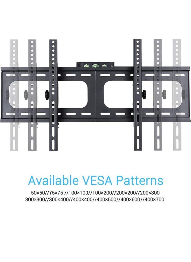 Generic - Slim TV Brackets Wall Mount Bracket for 26" - 75" LED LCD OLED Plasma Fat Screens Television Strong 45kg Weight Capacity VESA up to 700 x 400 - Image 1
