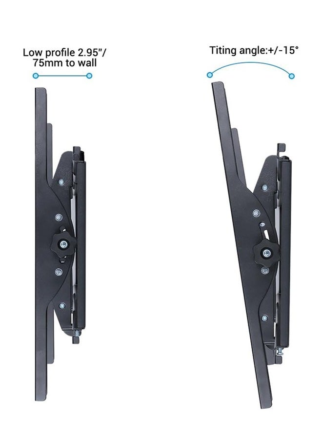 Generic - Slim TV Brackets Wall Mount Bracket for 26" - 75" LED LCD OLED Plasma Fat Screens Television Strong 45kg Weight Capacity VESA up to 700 x 400 - Image 1