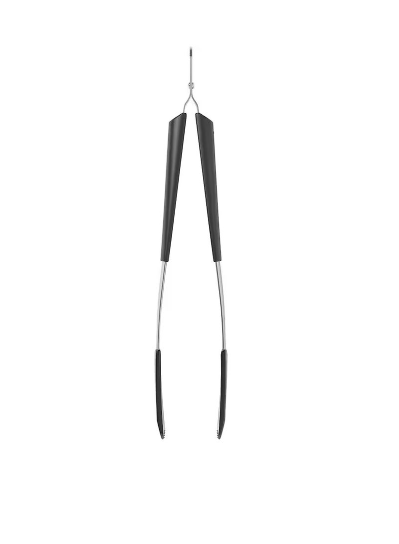 Cooking tweezers stainless steel black - Image 1