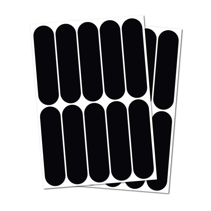 B REFLECTIVE - 2 x Kit of 10 Retro Reflective Stickers for Motorcycle, Helmets, Bike, Scooters, Stroller, Buggy, ... - Universal Adhesive - 3Mâ„¢ Technology - High Visibility - Discreet - Design - Grip - Image 1