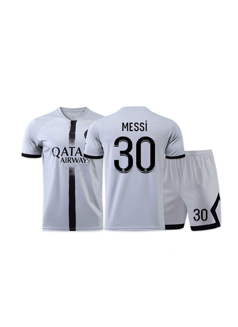 M MIAOYAN M MIAOYAN Paris Saint-Germain Messi same jersey away No. 30 football jersey football jersey  - Image 1