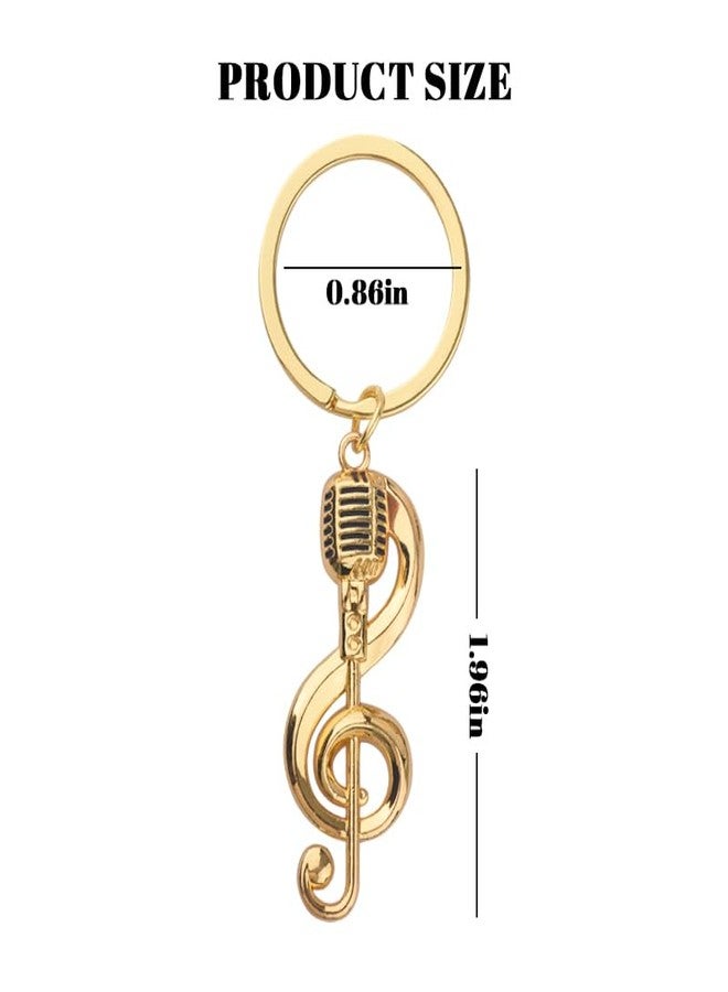 Yreamont Music Gifts for Best Friend Birthday Christmas Gifts for Musician Gifts for Women Men Music Note Keychain Gifts for Singer Gifts for Daughter Son Music Lover Gifts for Music Teacher Gifts for Sister - Image 4