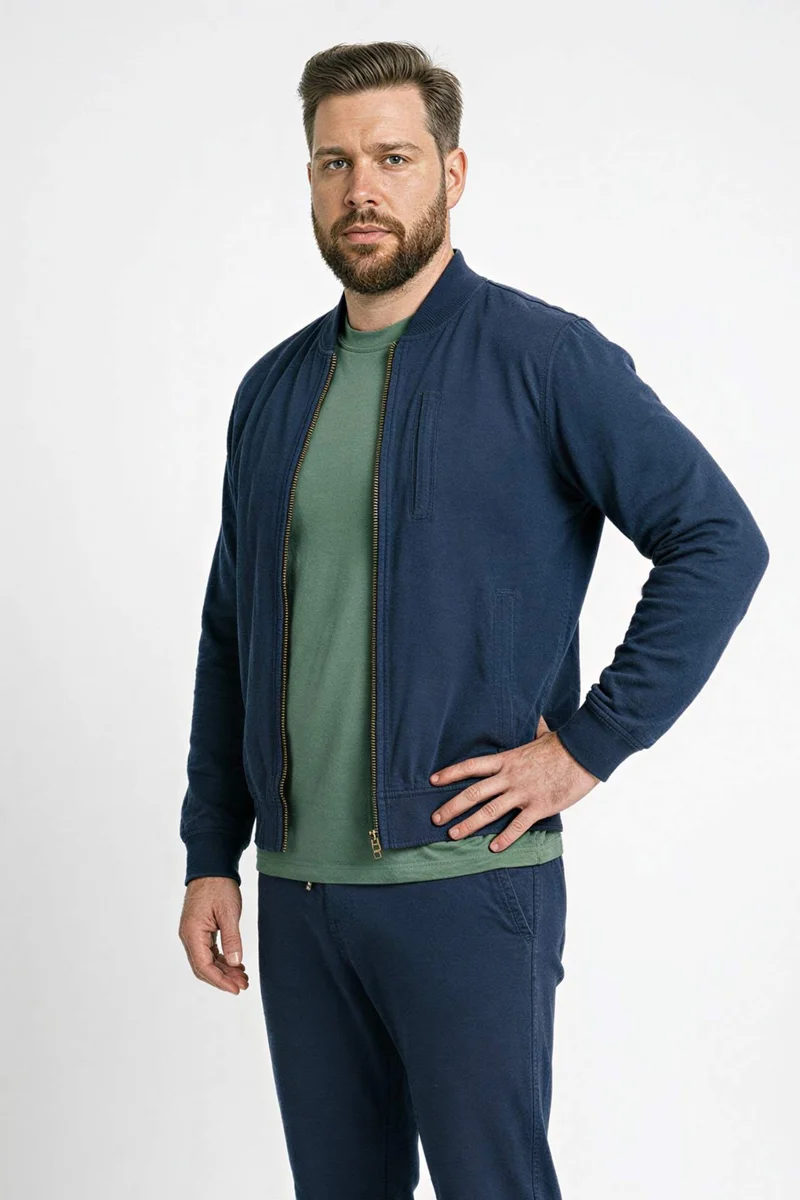 Defacto  Regular Fit Teddy Collar Cardigan for Men | Best Price UAE