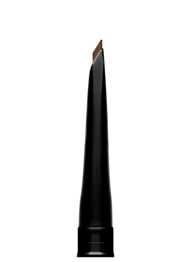 NYX PROFESSIONAL MAKEUP - Blade And Shade Dual Edged Brow Pencil Up to 16HR wear Smooth-glide pigment Chocolate - Image 1