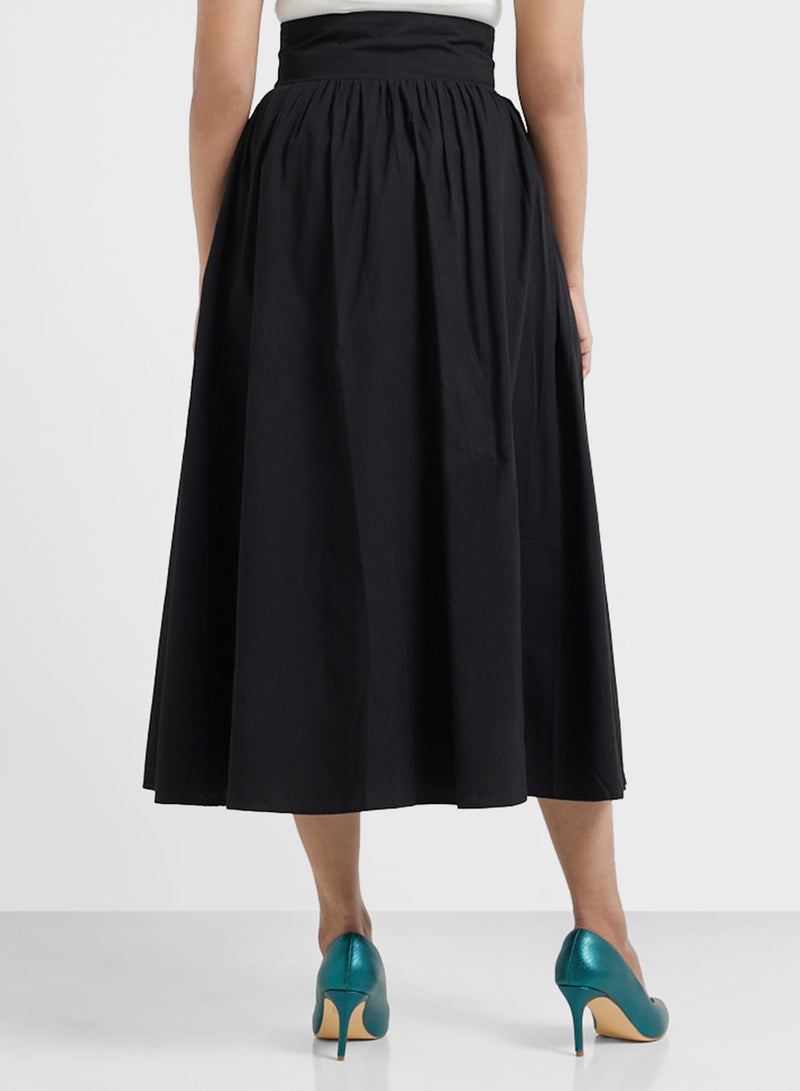 Khizana High Waisted A-Line Skirt  - Image 3