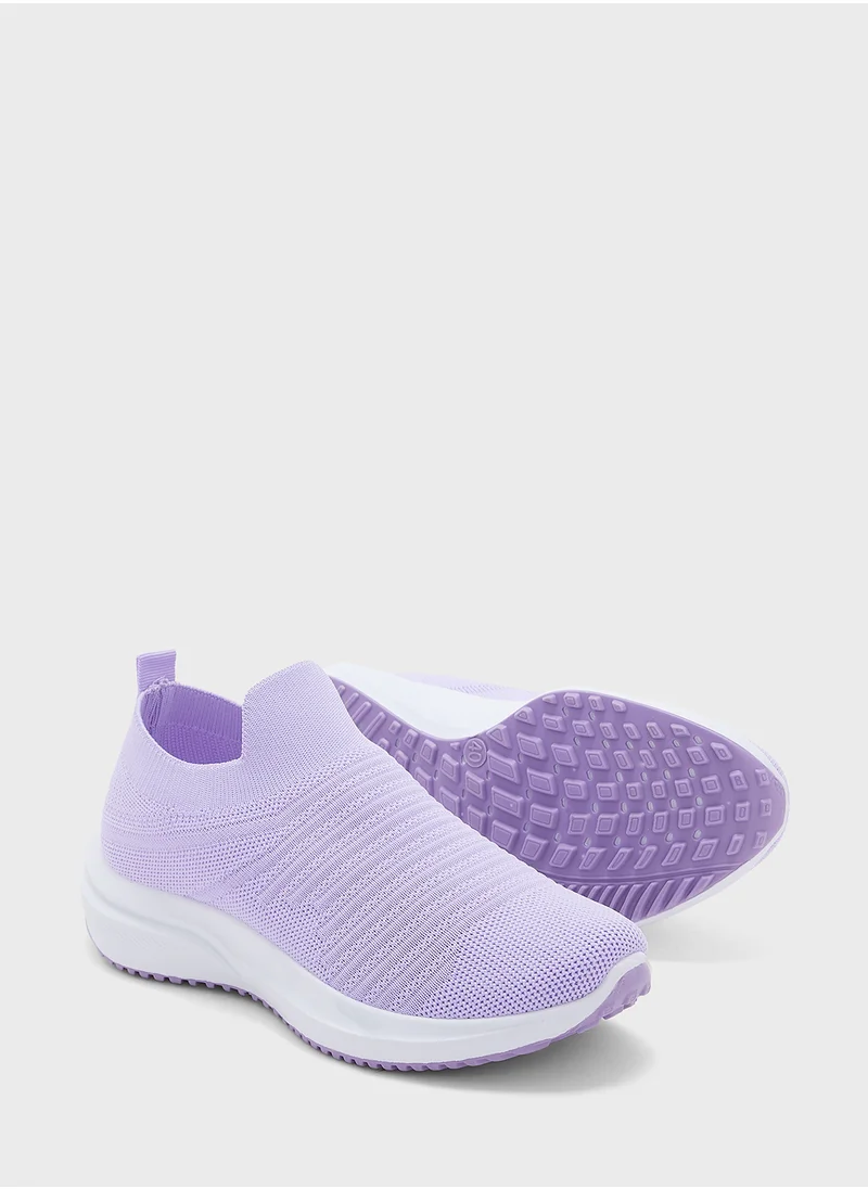 جينجر Fy Knit Slip On Comfort Shoes