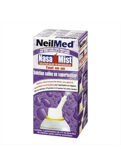 NeilMed NasaMist All in One Multi Purpose Saline Spray, 6.3 Fl Oz  - Image 3