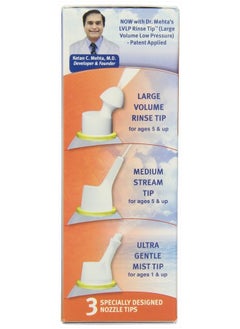 NeilMed NasaMist All in One Multi Purpose Saline Spray, 6.3 Fl Oz  - Image 4