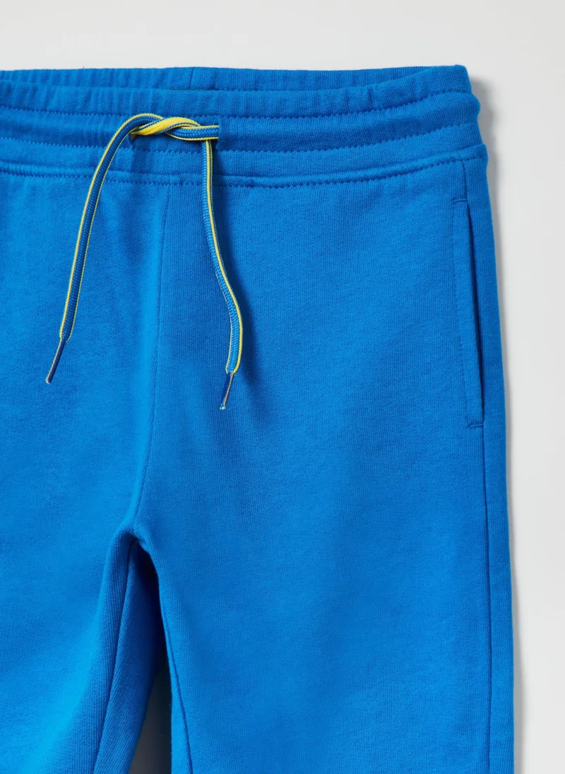 Ovs OVS Plush Joggers With Drawstring