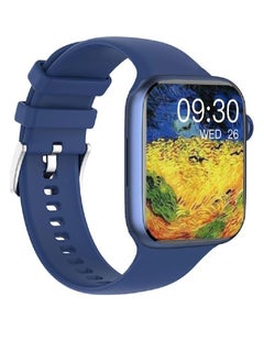 Zoom Plus 2023 New Bluetooth Calling Full Screen Touch Heart Rate Monitoring Smart Watch Blue  - Image 2