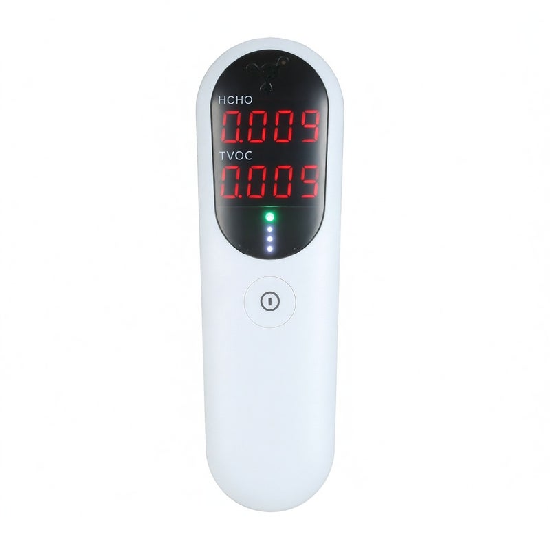 NOYAFA Portable Formaldehyde Detector Indoor Air Quality Monitor HCHO and TVOC Monitor with Audible Alarm LED Indicator for Home HVAC System - Image 1