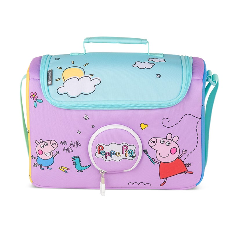 Tonies Tonies Listen & Play Bag - Secure Protection for your Toniebox  Headphones  Charging Station  and 6 Characters - Peppa Pig  - Image 1