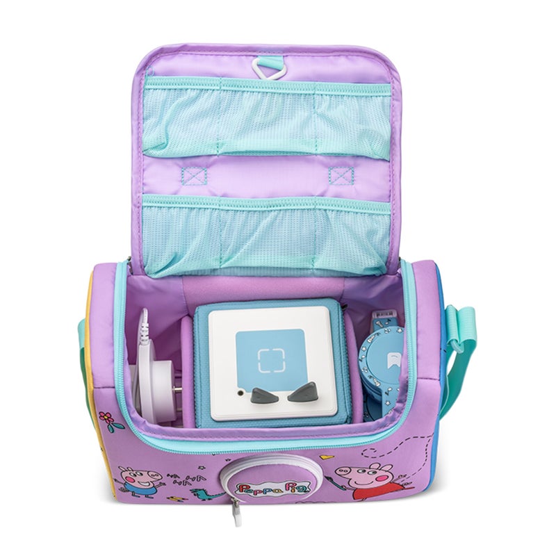 Tonies Tonies Listen & Play Bag - Secure Protection for your Toniebox  Headphones  Charging Station  and 6 Characters - Peppa Pig  - Image 2