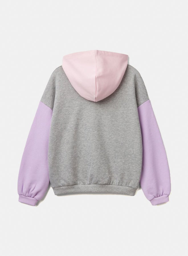 Benetton Long Sleeve Hood Sweatshirt  - Image 2