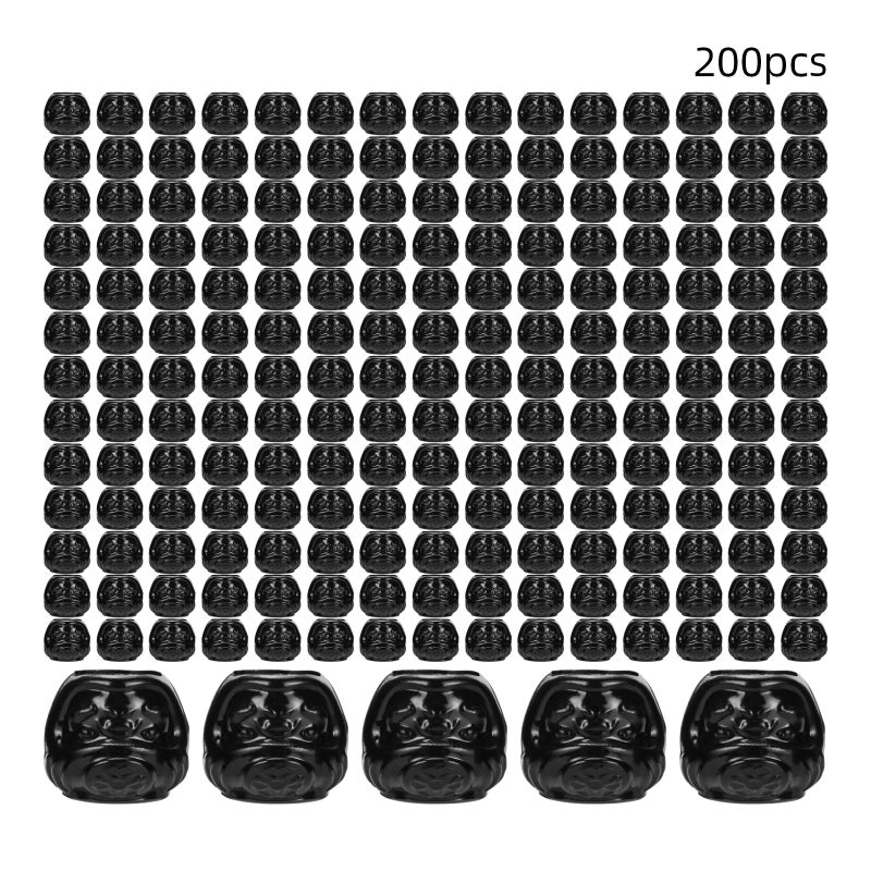 Ink Caps Cups - 200pcs Mixed Tattoo Caps Cups With Base Pigment Cups  Tattoo ink Microblading Makeup Tattooing Supplies - Image 1