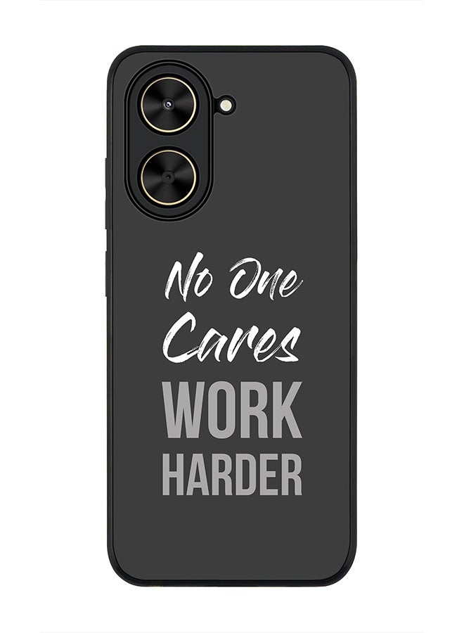 Stylizedd For Xiaomi Poco C71 / Redmi A5 4G Case,Slim fit Camera Protection, Shockproof Thin Phone cover  -  Work Harder