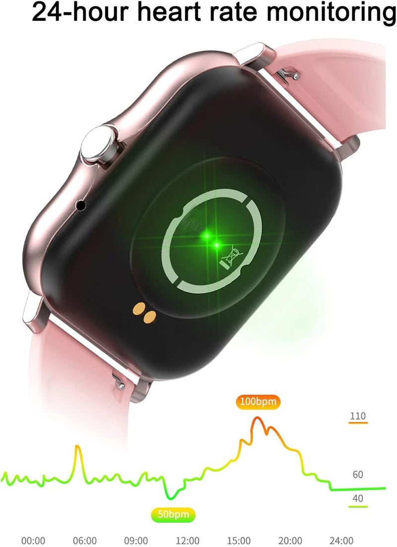 كلاراكو ساعات GT55 الذكية، ساعات رياضية أنيقة طويلة الأمد مقاومة للماء IP67، مراقبة صحة النوم، ساعة لياقة بدنية مع عداد خطوات للياقة البدنية اليومية للنساء والرجال - Image 5