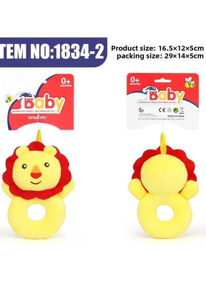 Cartoon Creative Animal Hand Rattle Bell Toy Hand Ring Hand Stick Sound Bell Baby Baby Comfort Hand Doll Toy-Color:1834-2(30CM)-Specifications:20cm-32cm  - Image 3