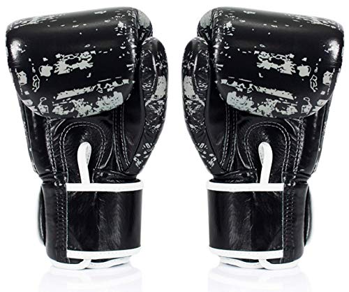 Fairtex BGV1 Muay Thai Boxing Training Sparring Gloves for Men Women Kids Premium Quality Light Weight Shock Absorbent 12 oz Boxing Gloves Dark Cloud - Image 3