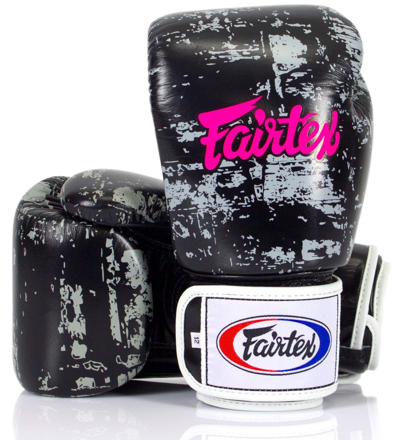 Fairtex BGV1 Muay Thai Boxing Training Sparring Gloves for Men Women Kids Premium Quality Light Weight Shock Absorbent 12 oz Boxing Gloves Dark Cloud - Image 2
