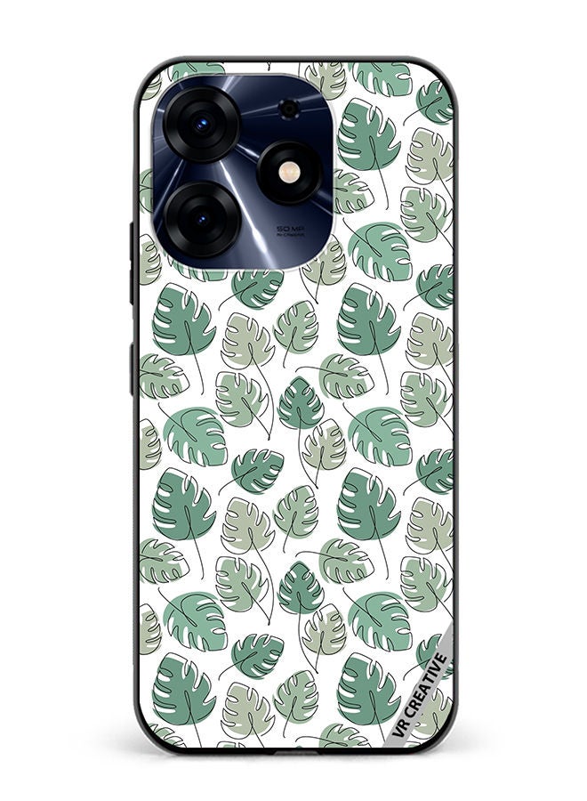 VR CREATIVE Protective Case Cover For Tecno Spark 10 Pro Flower Design Multicolour - Image 1