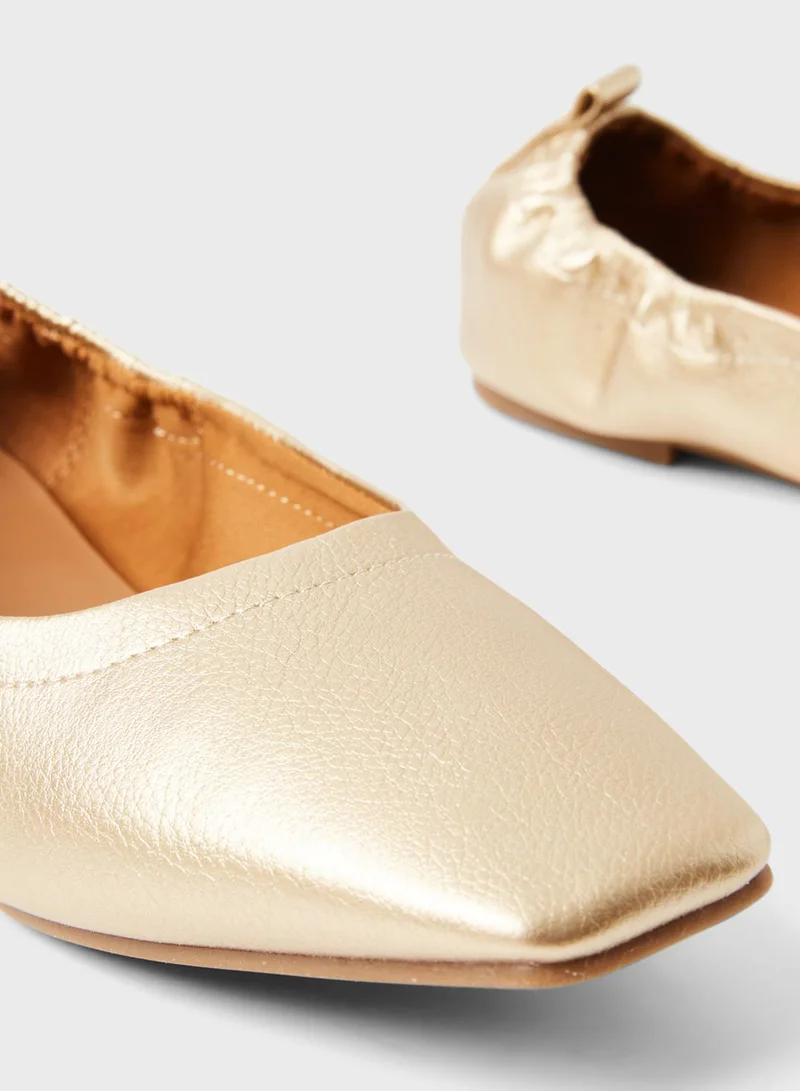 CALL IT SPRING Chenelle Vegan Leather Ballerinas