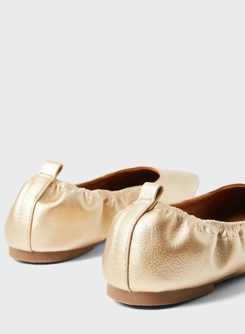 CALL IT SPRING Chenelle Vegan Leather Ballerinas