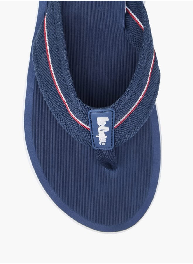 Lee Cooper Men's Textured Slip-On Thong Slippers  - Image 3