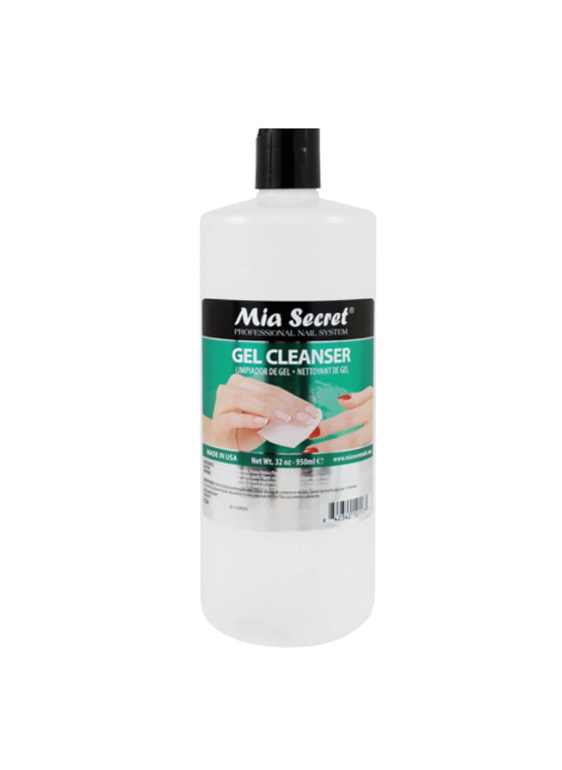 MIA SECRET Mia Secret  Gel Cleanser multiple sizes UV Gelux and Gel Systems Cleanser 32 oz 