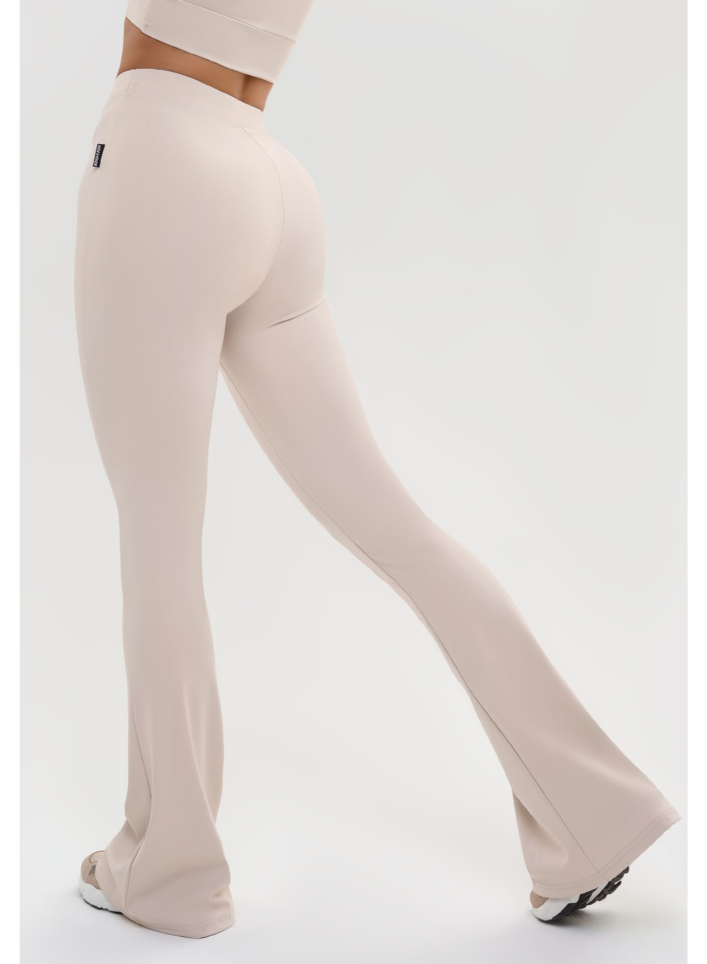 Bona Fide High Waisted Flare Leggings for Women – Push Up Tummy Control Yoga Pants – Shaping Workout Leggings