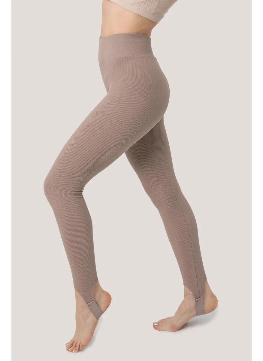 DoReMi Seamless Ribbed Normal Waist Tights