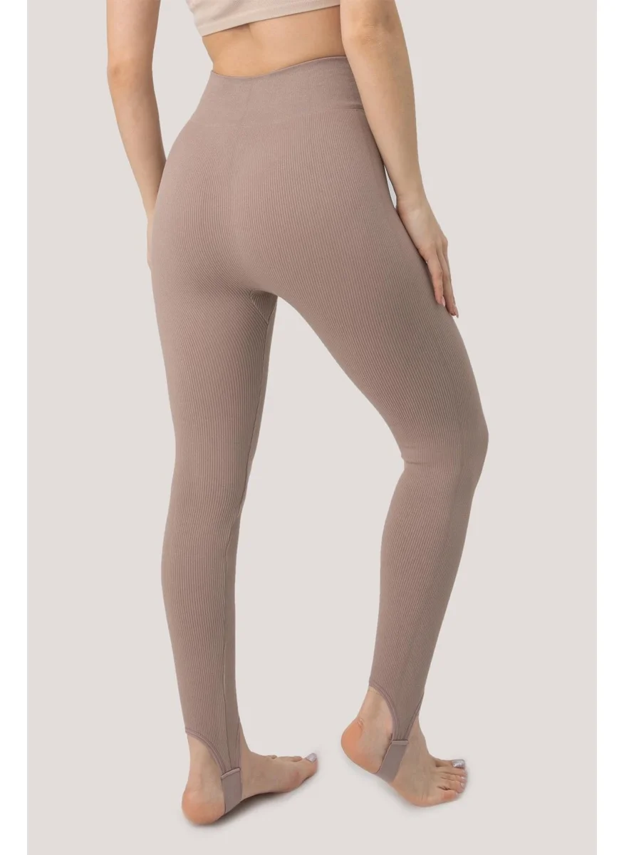 DoReMi Seamless Ribbed Normal Waist Tights