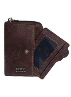 Horse Leather light easy portable cards holder wallet  - Image 3