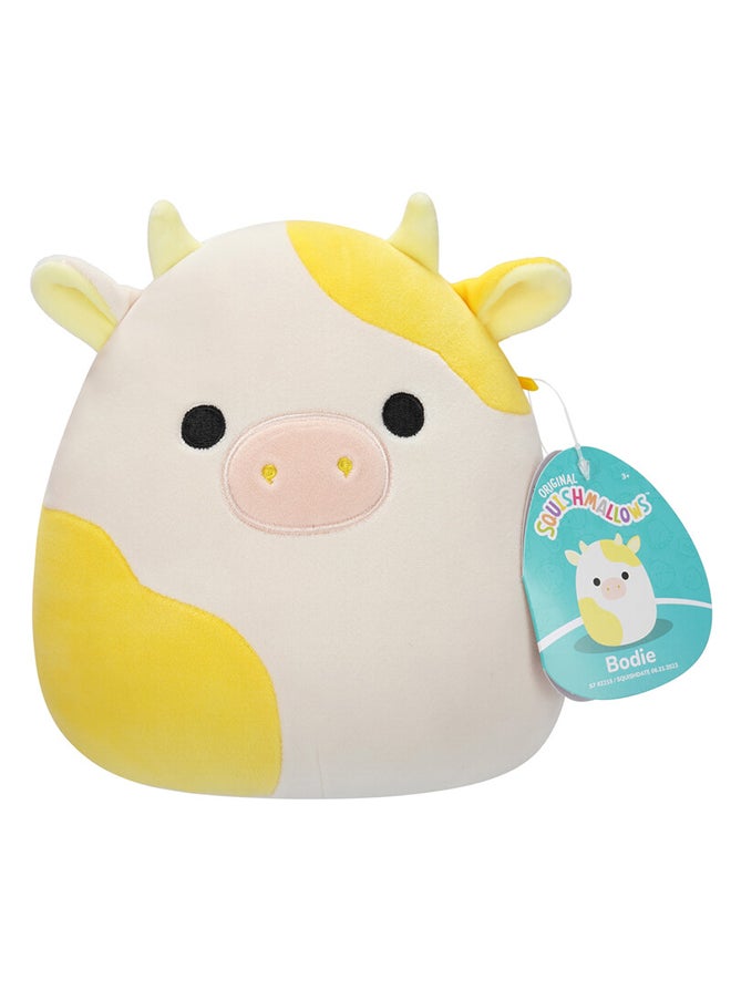 Squishmallows Little Plush 7.5 inch Bodie Yellow and White Cow Officially Licensed Kellytoy Plush Toy Colorful Soft Gift for Kids Girls & Boys Washable Squishy Stuff Toy Multicolor All Age  - Image 1