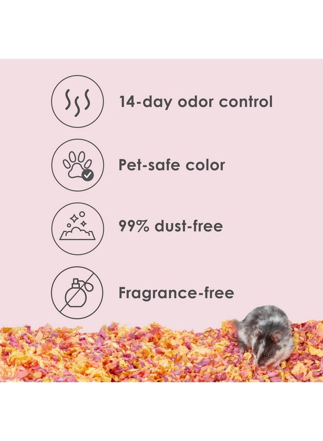 Kaytee Clean & Cozy Colors, Small Animal Bedding with Extreme Odor Control, Sunset 49.2 Liters - Image 2