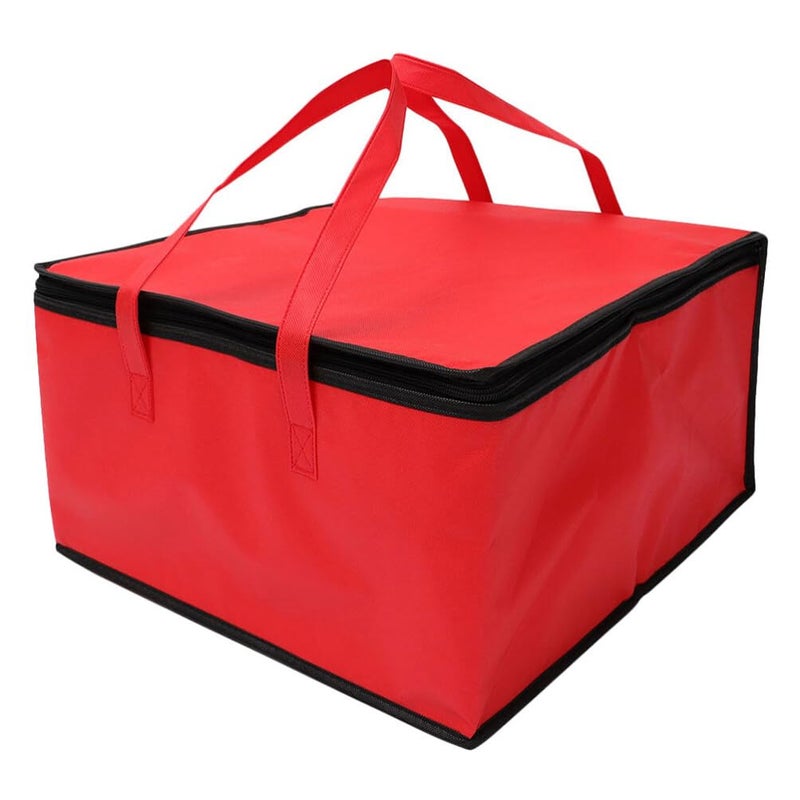 SOLUSTRE SOLUSTRE Insulated Food DeliveryBags Grocery Pizza Tote Bag Pouch Foldable Heavy Duty Storage Container For Hot And - Image 1