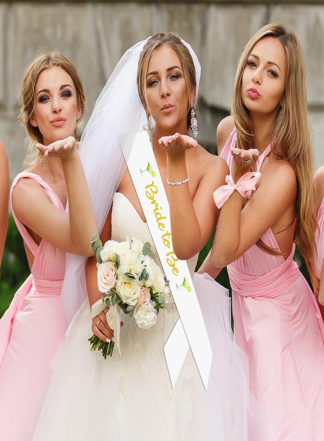 Ramciyo Bride to Be Sash, Margarita Bachelorette Party Decorations, Margs & Matrimony Decorations, Margarita Bride to Be Party Sash Bachelorette Party Decorations Gold Glitter - Image 5