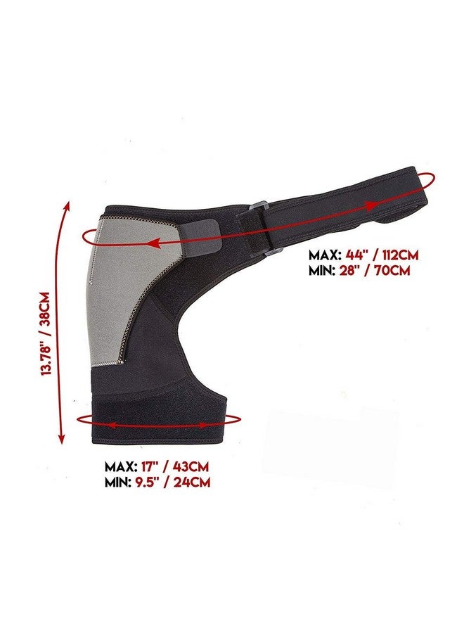 TIMA® Shoulder Brace -Pain Relief, Adjustable Support for Men and Women, for Shoulder Support - Image 4