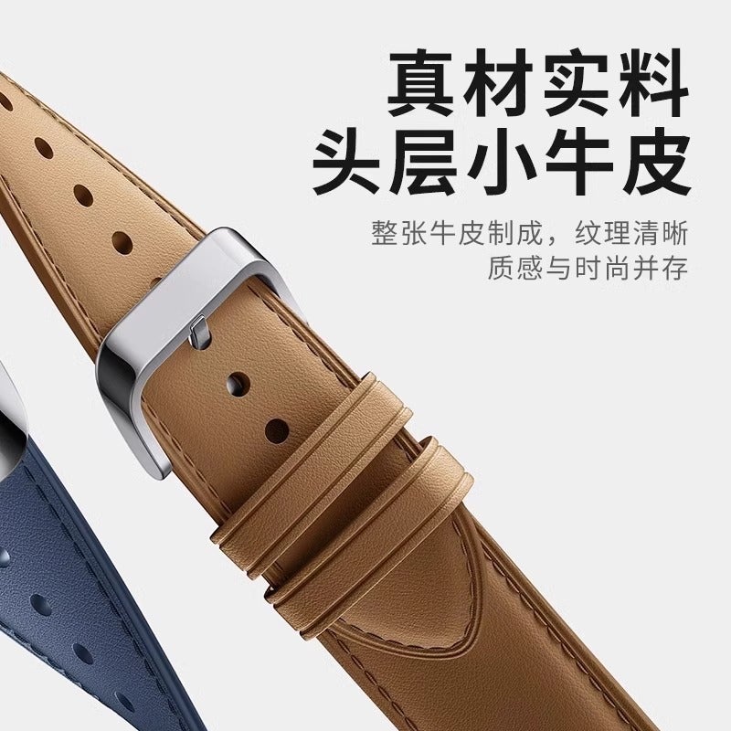 For Millet Bracelet 8/9Pro Strap Original Leather With Xiaomi Replacement Wristband Accessories - Image 3