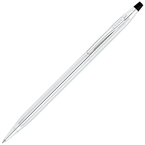 Cross Ballpoint Pen Oil Based Classic Century Chrome 3502 (Color: Silver, Material: Chrome) - Image 2