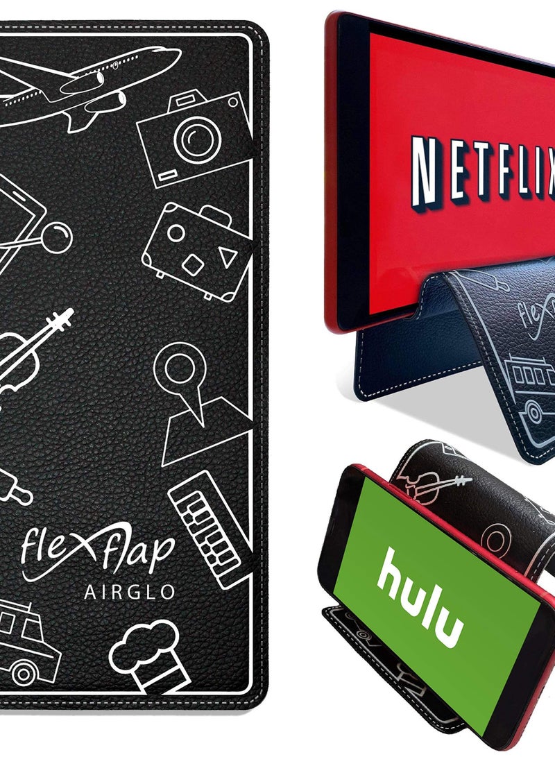 Excefore Must-Have Airplane Travel Essentials: Flex Flap Cell Phone Holder & Tablet Stand, Stay Organized and Entertained In-Flight and On-the-Go! - Image 1
