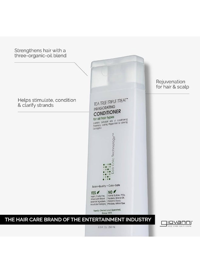 جيوفاني بلسم شجرة الشاي المنشط لجميع انواع الشعر من جيوفاني - Image 2