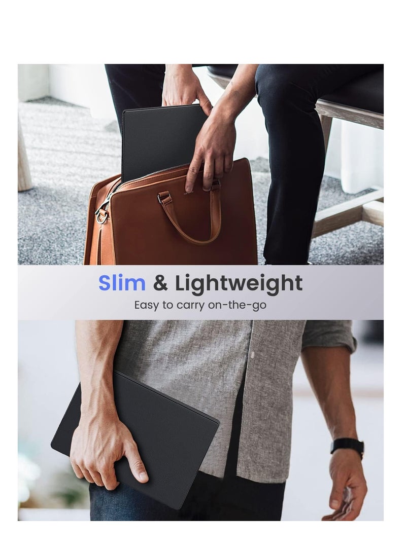 Surface Pro 11/10/9/8 Keyboard, Wireless Bluetooth Keyboard for Microsoft Surface Pro 11/Pro 10 2024/Pro 9/Pro 8/Pro X 13 Inch, Rechargeable Detachable Keyboard with Trackpad/Pen Holder , Black - Image 3