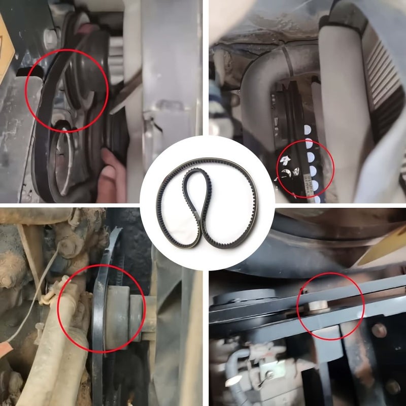 مجموعة أحزمة المحرك لمحركات الحفارات مقاس 390، تحتوي على 6 أو 3 قطع متوافقة مع كوماتسو وكات وهيتاشي - Image 4