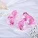 Niceup 30pcs Heart Gemstones Diamond Diving Pool Toys 157in Small Crystal Acrylic 3D Gems Heart Shape Gemstones for Mermaid Treasure Hunt Party Favors Pink - Image 4