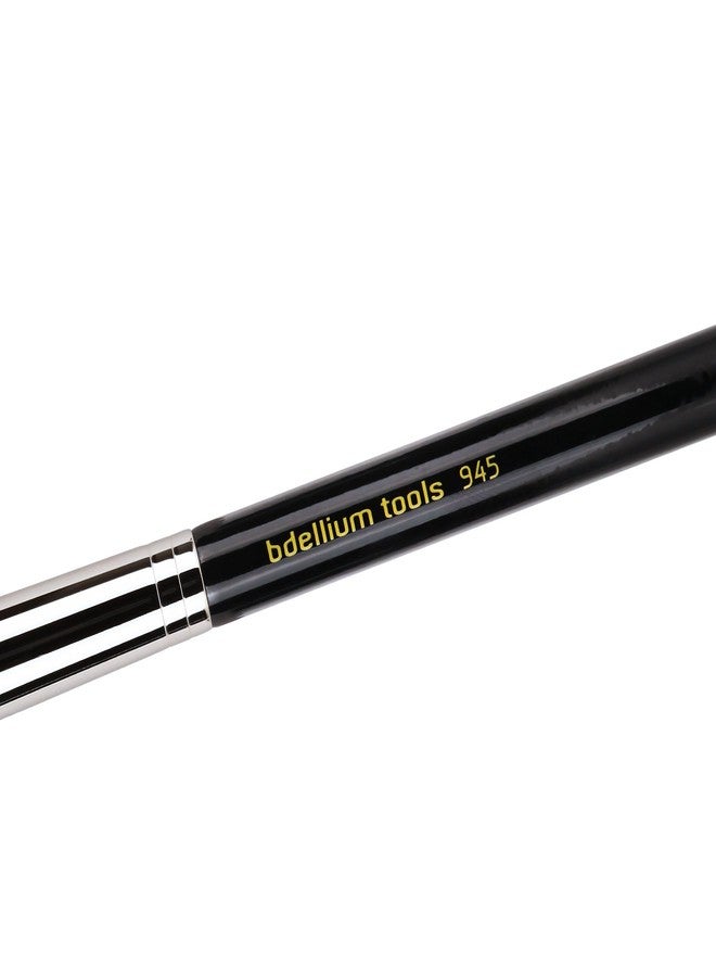 Bdellium Tools Professional Makeup Brush - Maestro Series 945 Contour - With Soft Natural Fibers, For Blending & Contouring (Black, 1pc) - Image 4