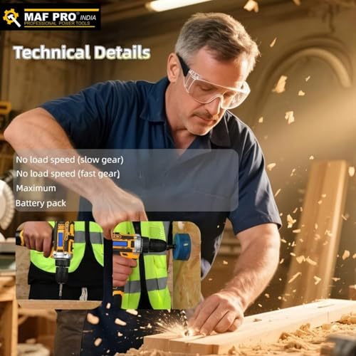 MAF PRO 12V Small Drilling Machine for Home Use | Cordless Drill Machine | Wireless Drilling Machine | Drill Machine Battery Powered | Drill Machine Cordless - Image 4